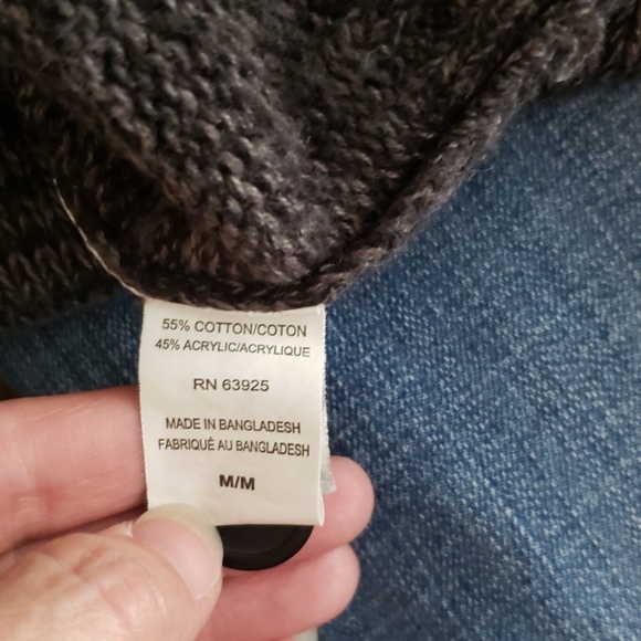 Men's Method Button Mock Sweater - Picture 4 of 4
